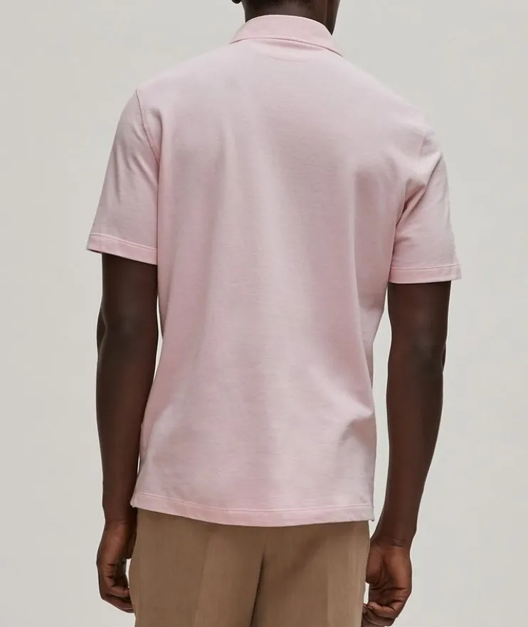 Regular Fit Cotton Piqué Polo