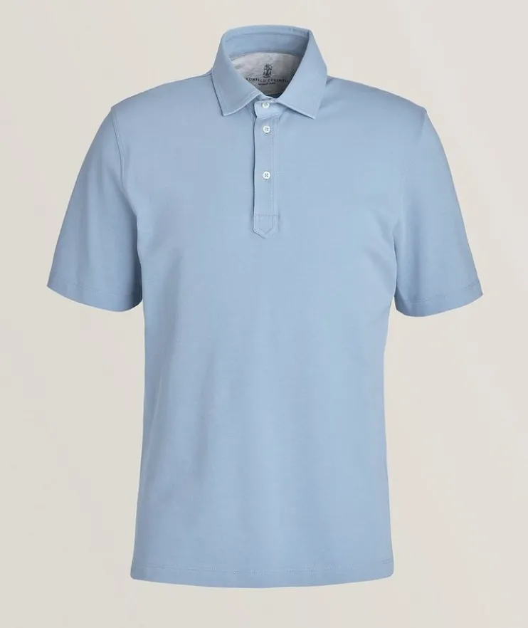 Regular Fit Cotton Piqué Polo