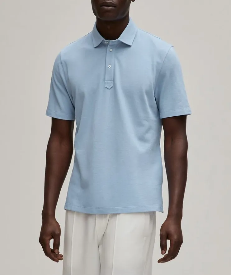 Regular Fit Cotton Piqué Polo