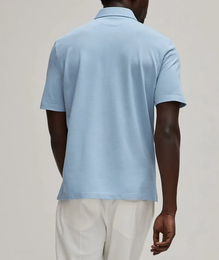 Regular Fit Cotton Piqué Polo