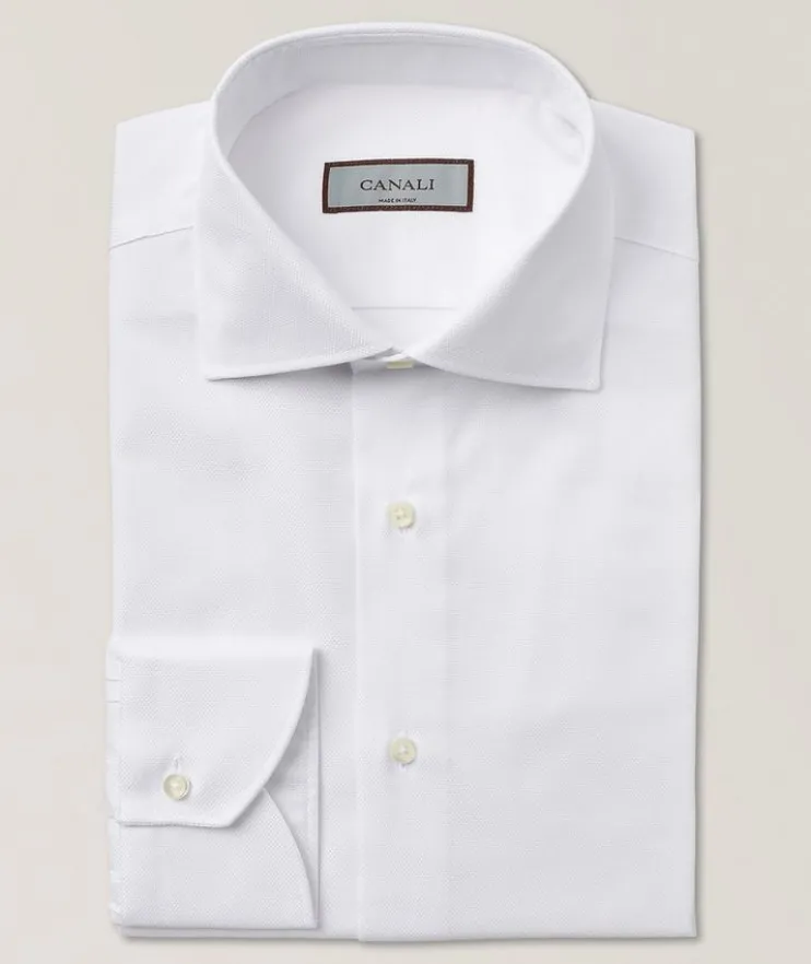 Regular-Fit Cotton Dress Shirt