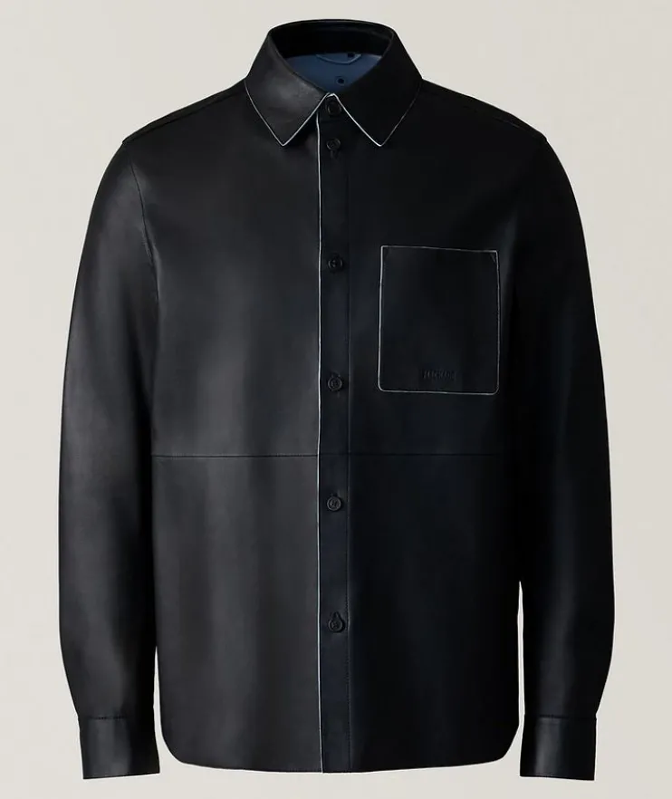 Remington Leather Overshirt