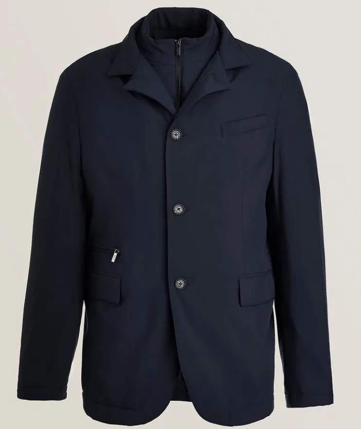 Removable Bib Padded Chore Jacket