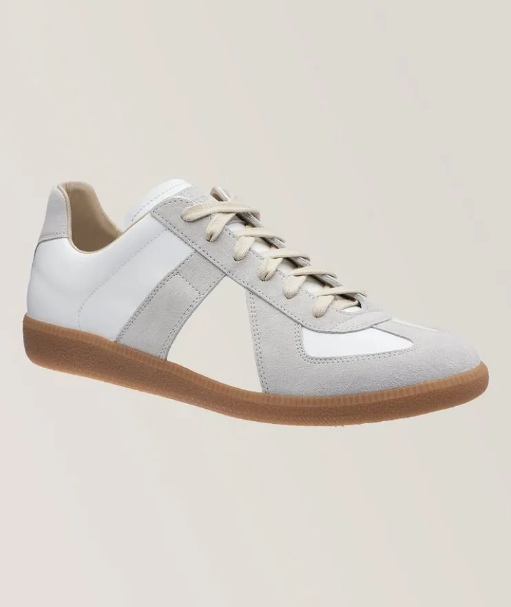 Replica Low-Top Leather Sneakers