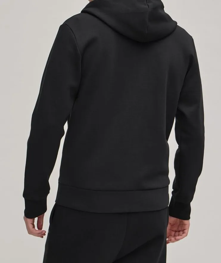 Responsible Collection Stretch-Cotton Hooded Sweater