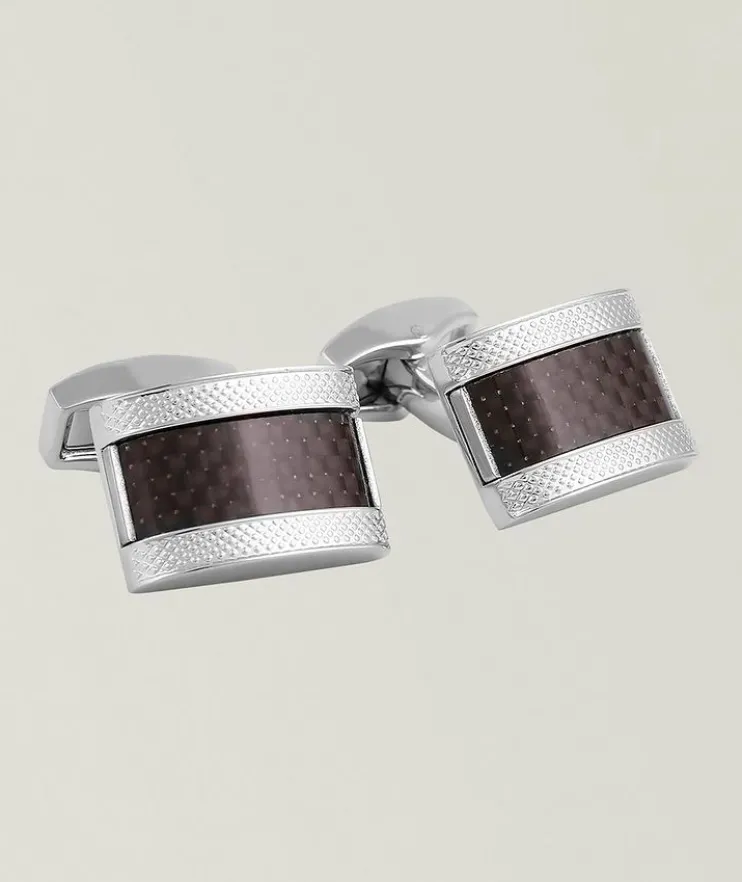 Retangular D-Shape Cufflinks