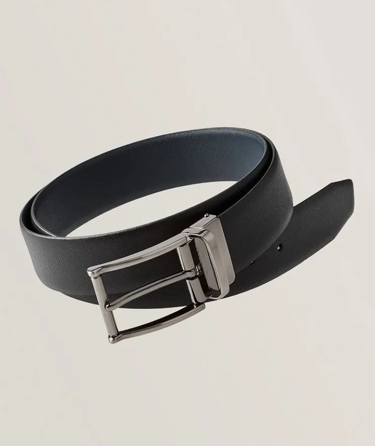 Reversible Saffiano Belt