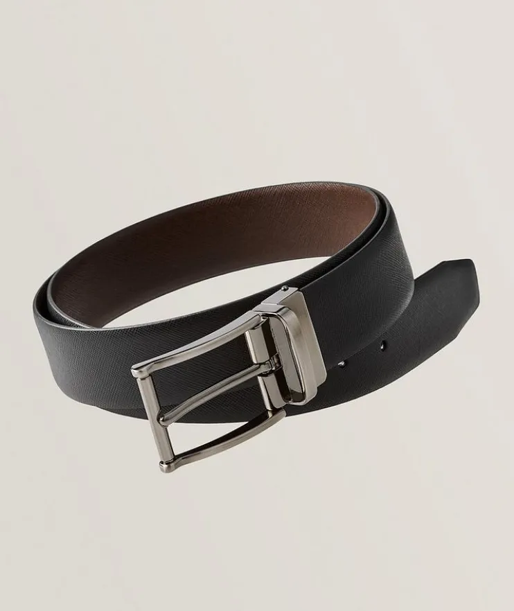 Reversible Saffiano Belt