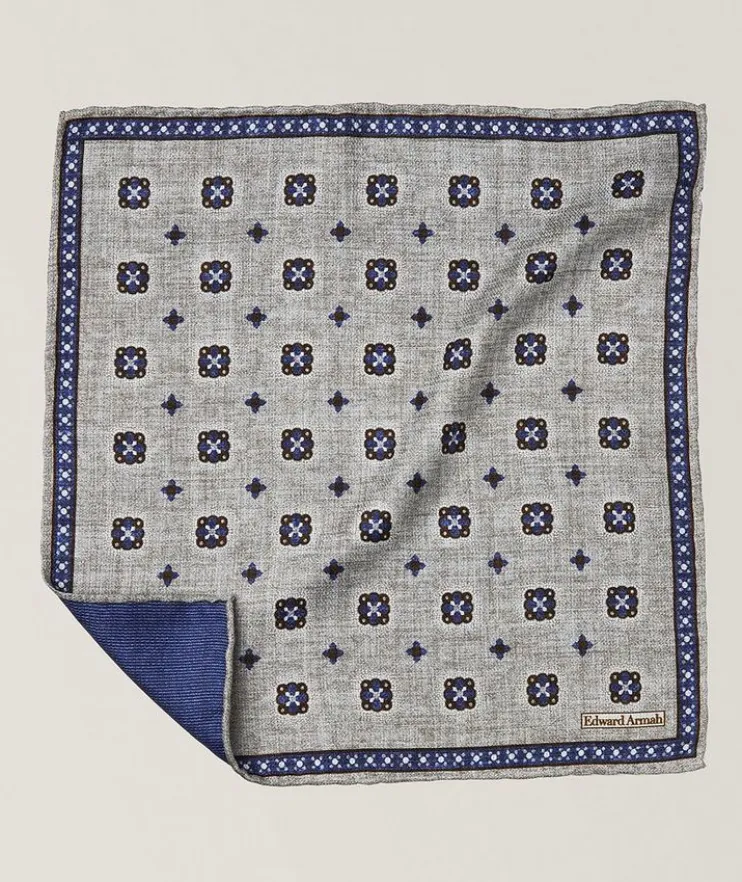 Reversible Silk Pocket Square