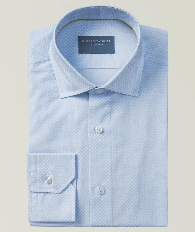 Reynolds Dot Cotton Dress Shirt