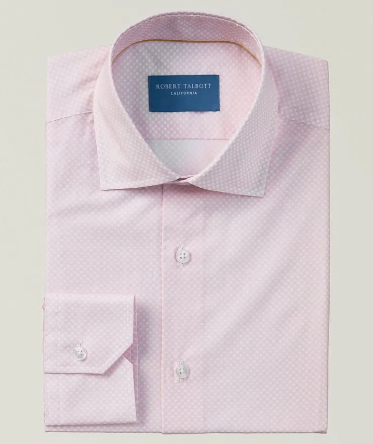 Reynolds Dot Cotton Dress Shirt