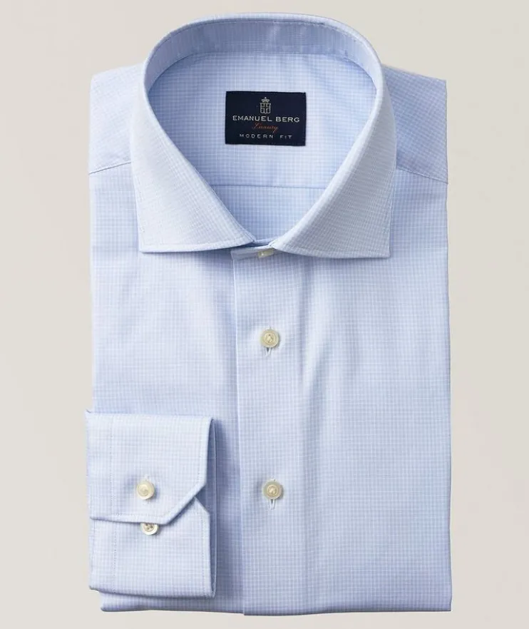Rialto Check Yoga Twill Dress Shirt
