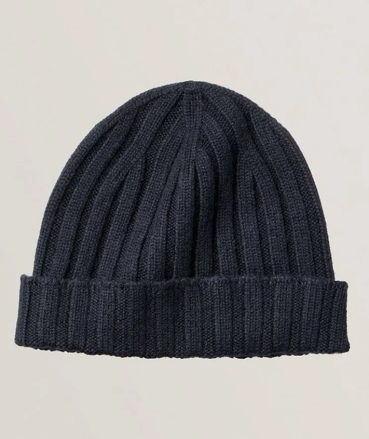 Ribbed Cashmere Toque