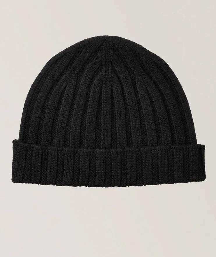Ribbed Cashmere Toque