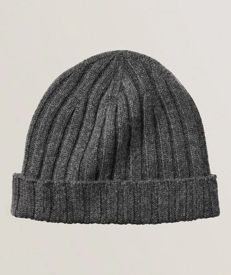 Ribbed Cashmere Toque