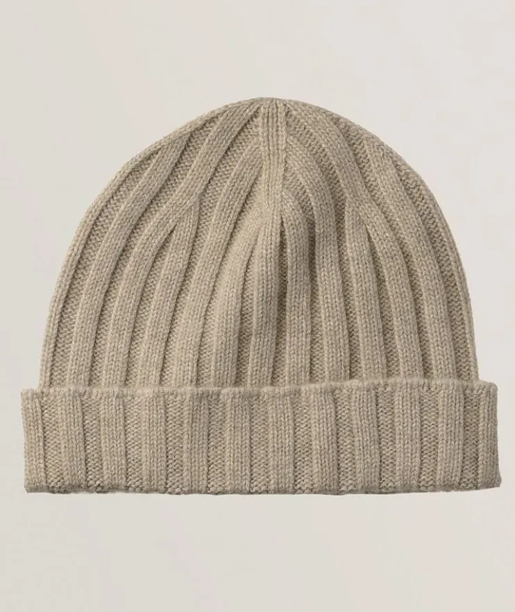 Ribbed Cashmere Toque