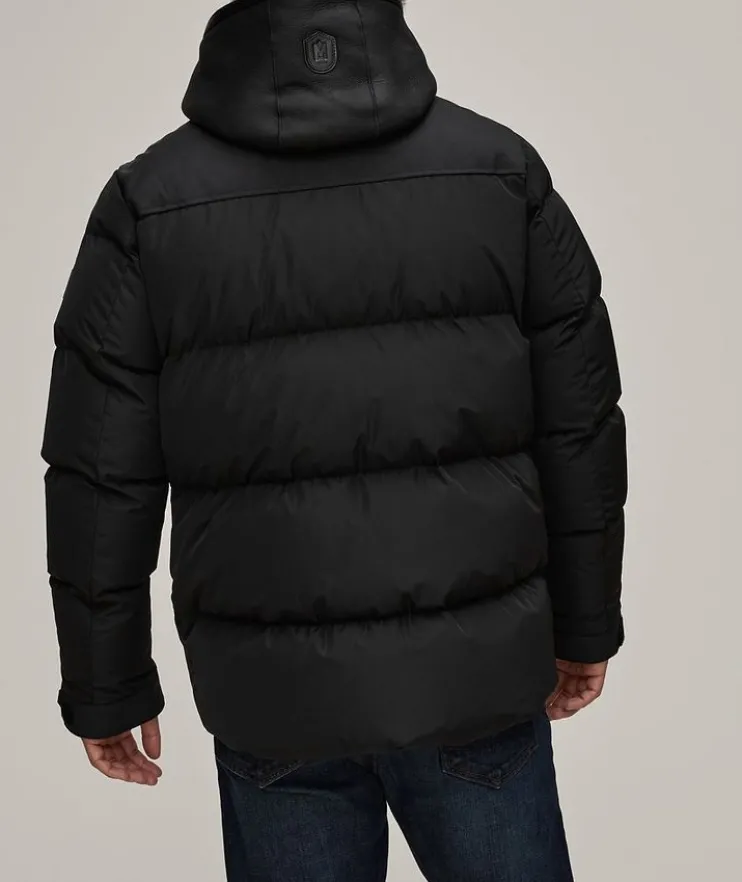 Riley Removable Bib Shearling Jacket