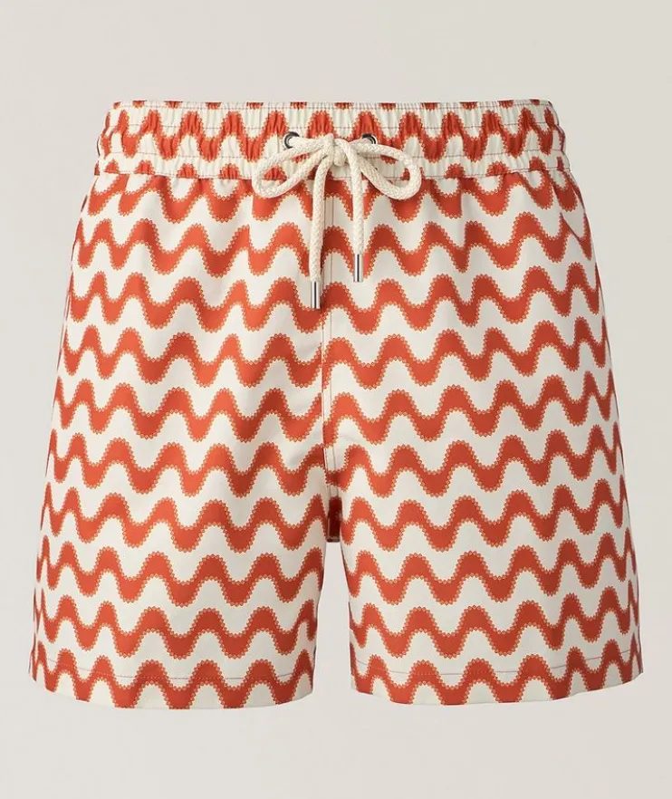 Rio Copacabana Decor Print Swim Shorts