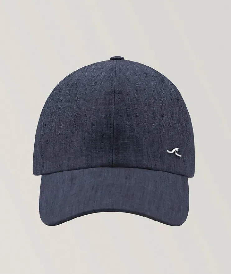 Riviera Linen Baseball Cap