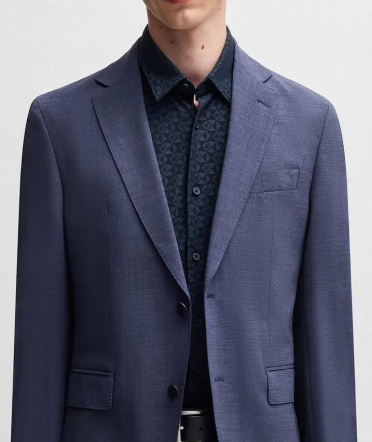 Roan Performance-Stretch Jacquard Shirt