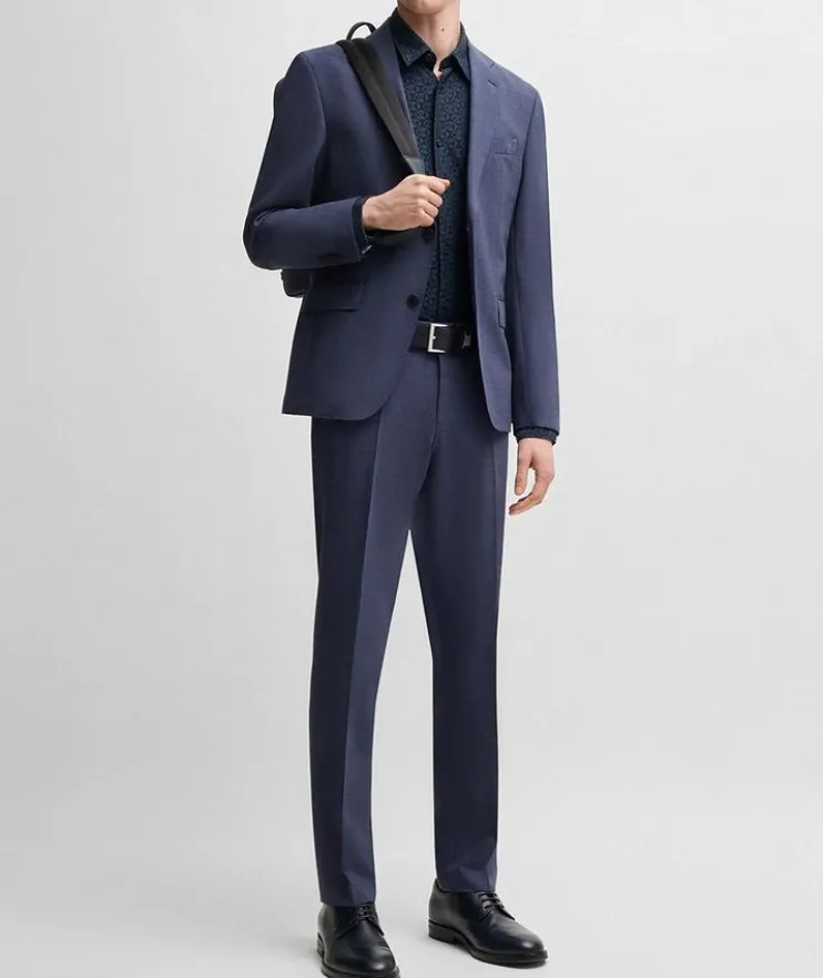 Roan Performance-Stretch Jacquard Shirt