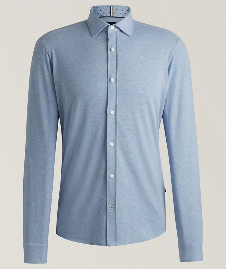 Roan Stretch-Cotton Jersey Shirt