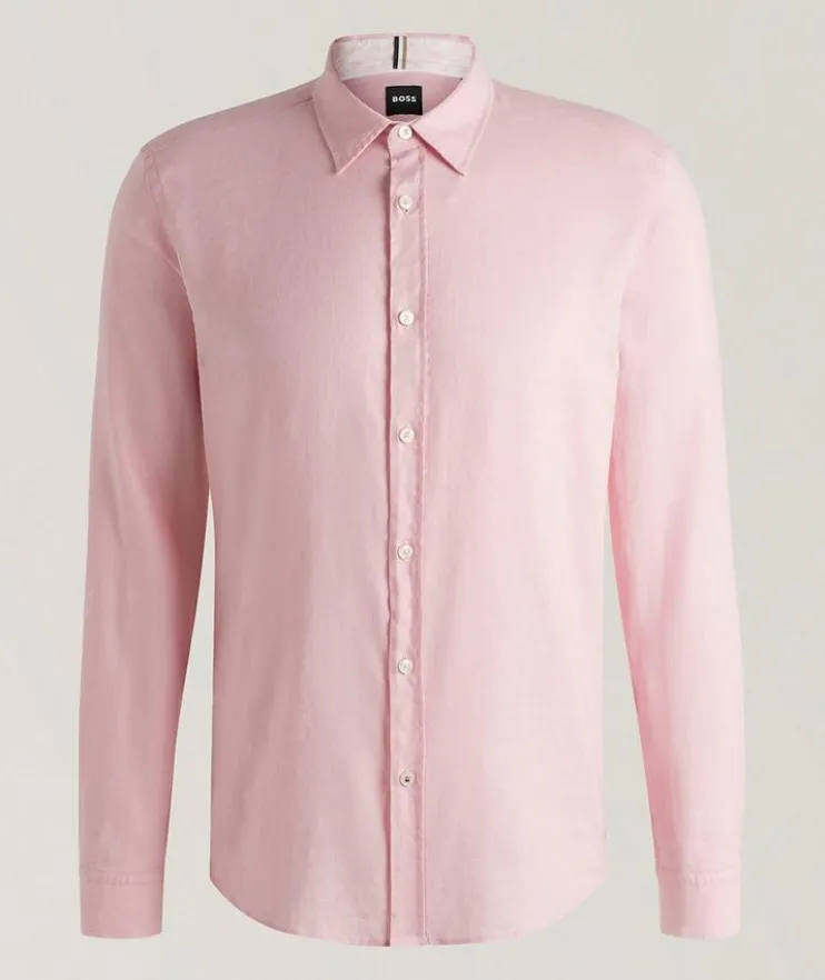 Roan Stretch-Linen Shirt