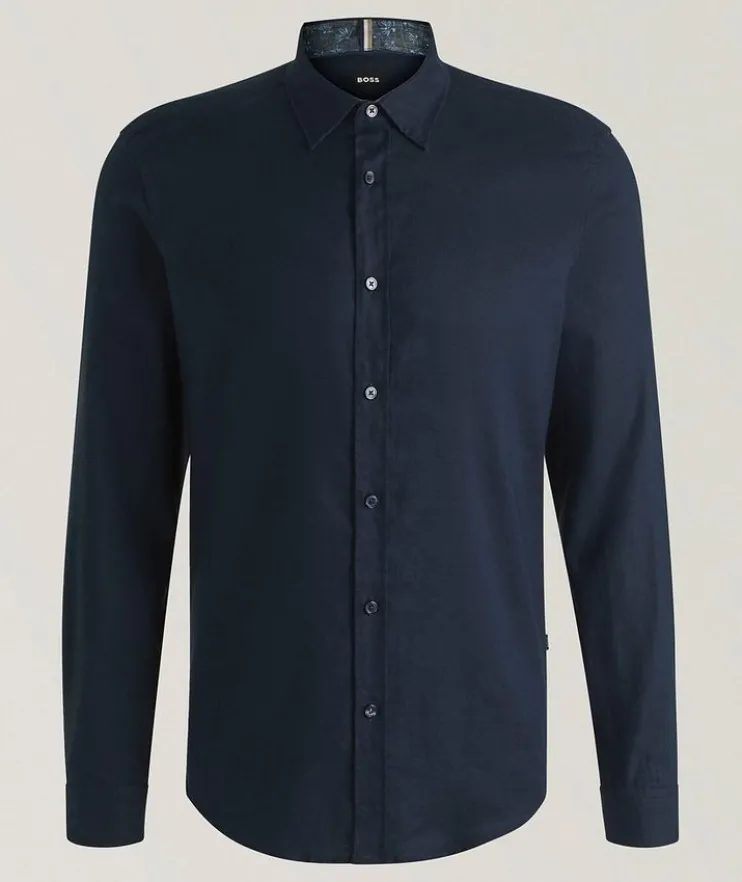 Roan Stretch-Linen Shirt