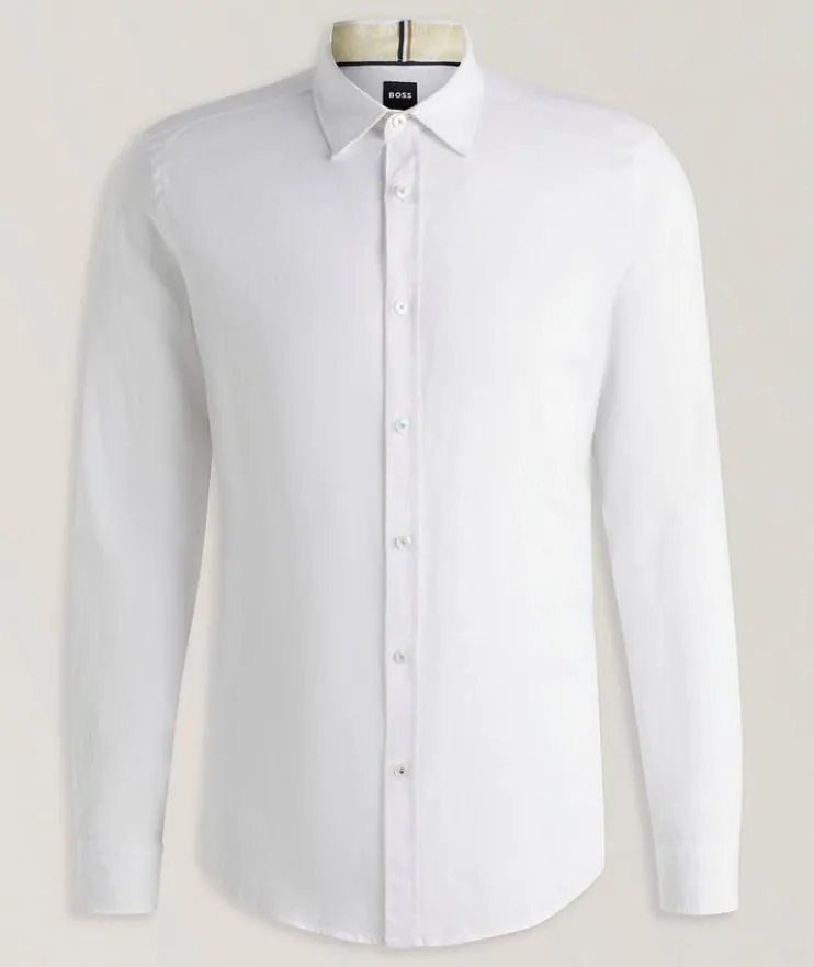 Roan Stretch-Linen Shirt