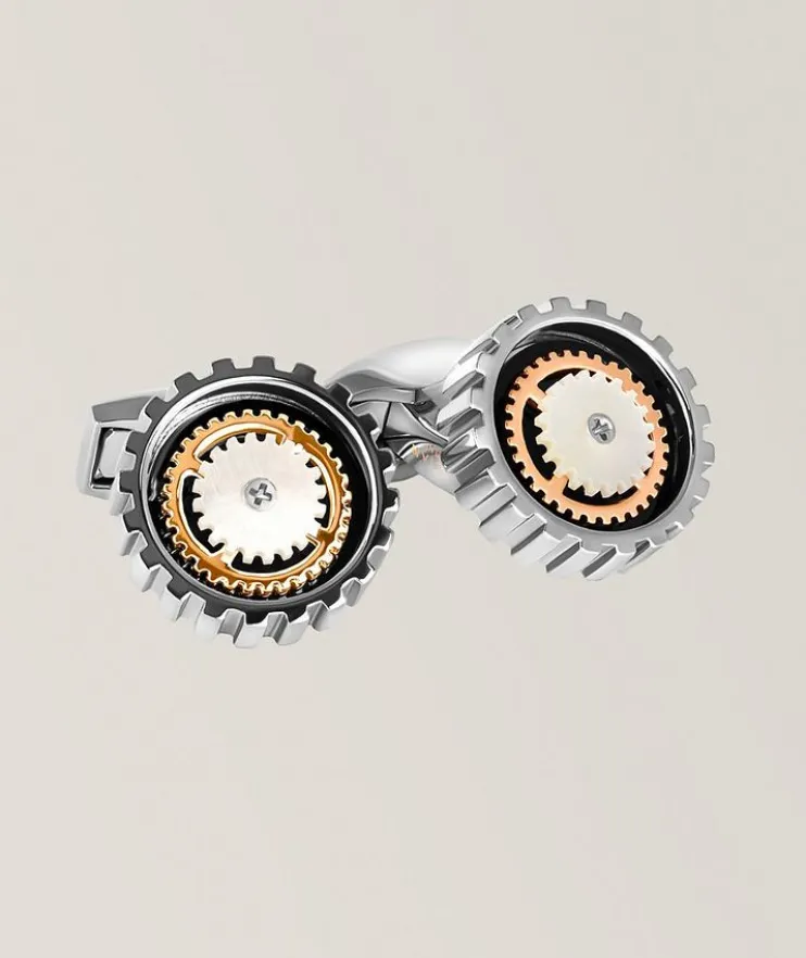 Rotare Gear Cufflinks
