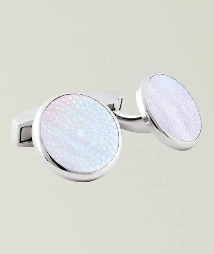 Rotondo Guilloché Cufflinks