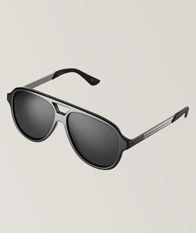 Rounded Frame Sunglasses