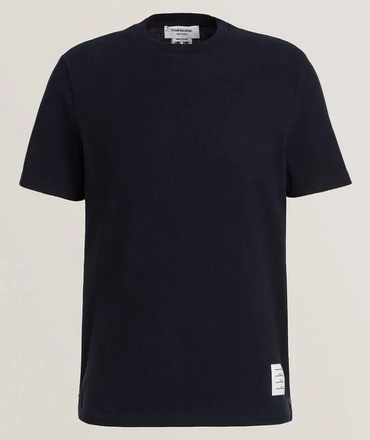 RWB Stripe Cotton Piqué T-Shirt