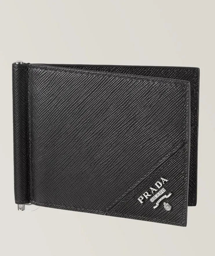 Saffiano Leather Bifold Wallet