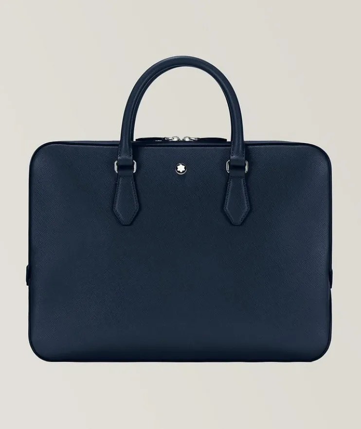 Sartorial Calfskin Leather Briefcase