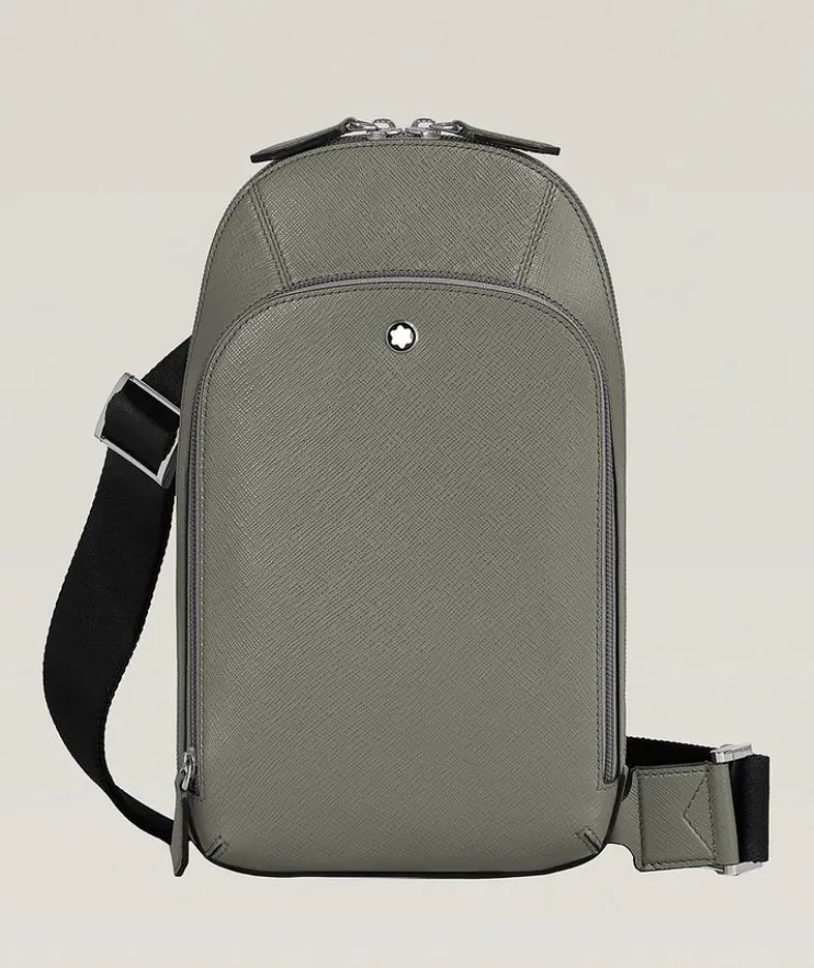 Sartorial Leather Sling Bag