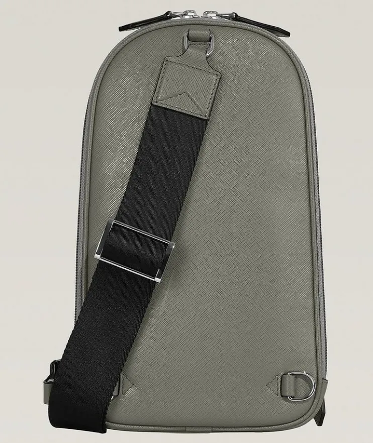 Sartorial Leather Sling Bag