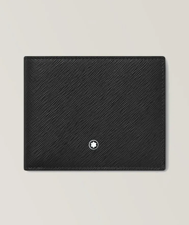 Sartorial Saffiano Leather Bifold Wallet