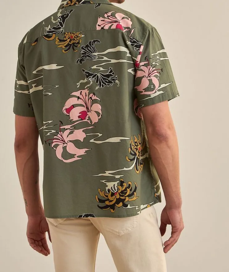 Sativa Print Camp Shirt