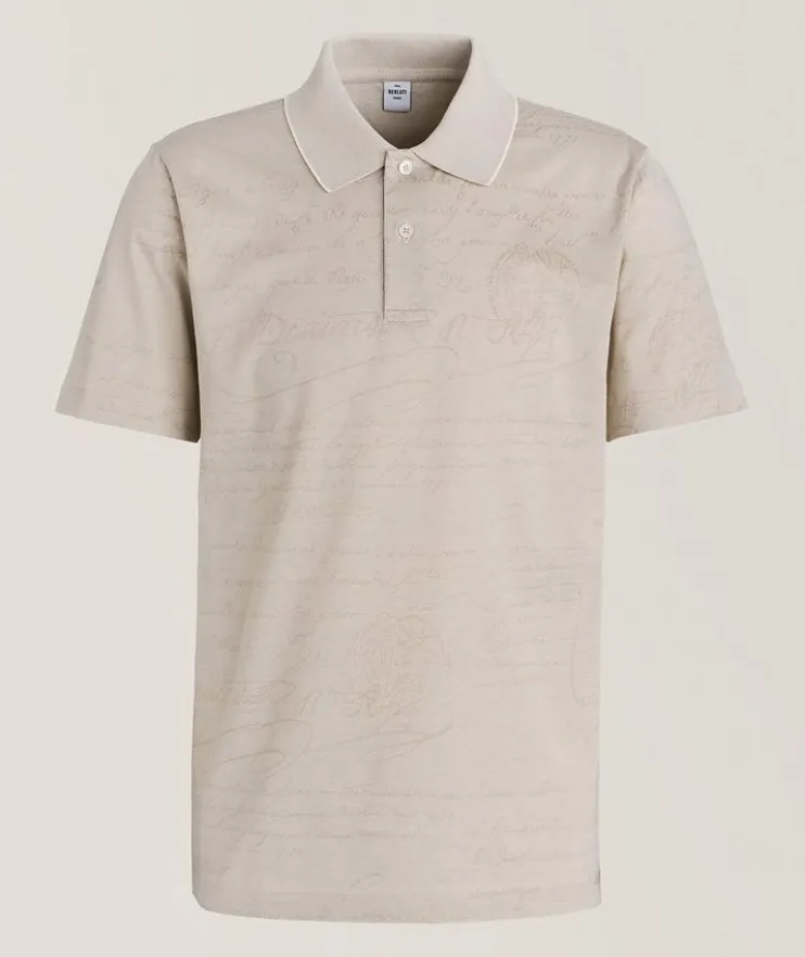 Scritto Cotton Polo