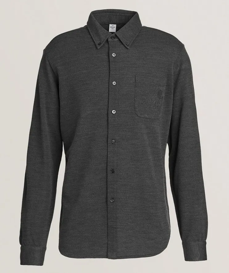 Scritto Wool-Silk Shirt