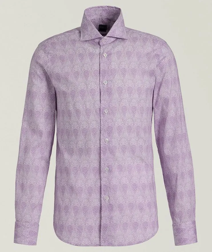 Sean Floral Cotton Voile Shirt