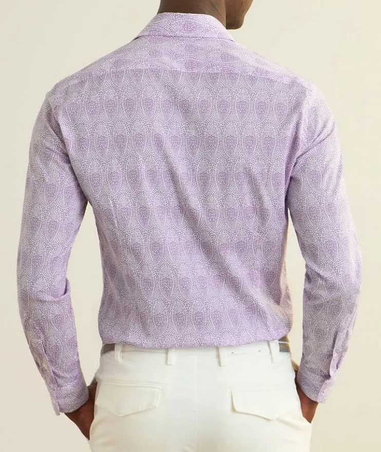 Sean Floral Cotton Voile Shirt