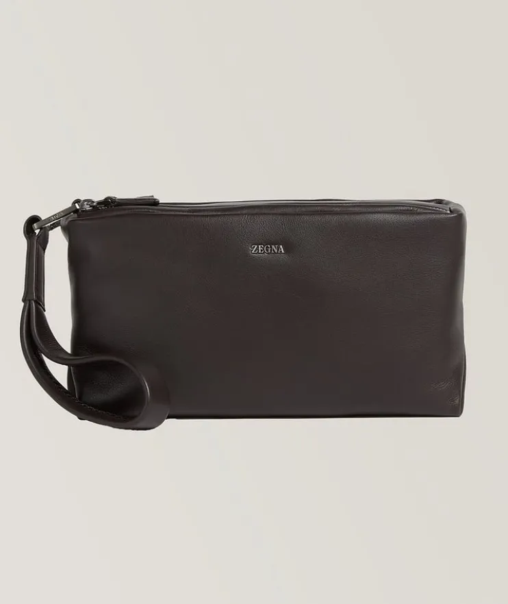SECONDSKIN Leather Soft Pouch