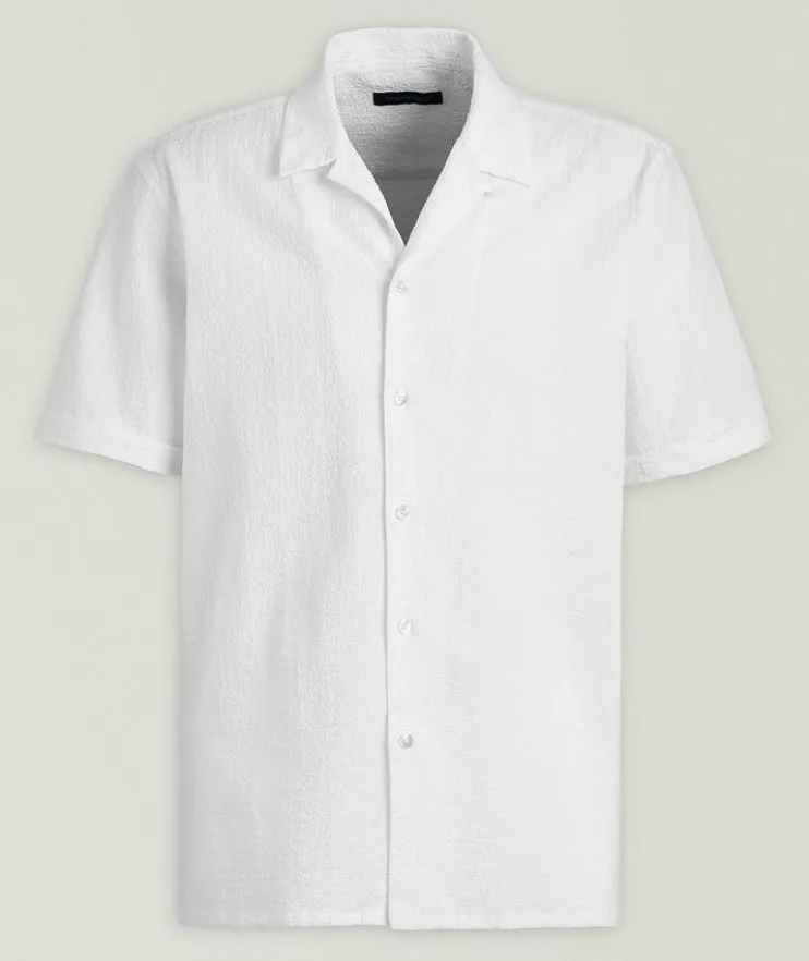 Seersucker Camp Shirt