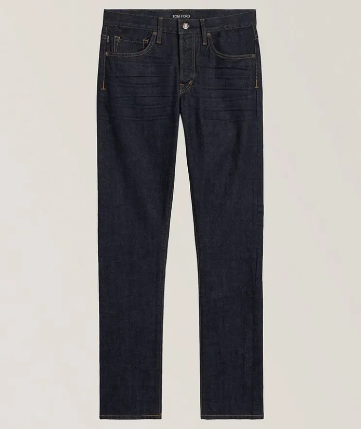 Selvedge Slim-Fit Jeans