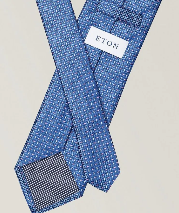 Semi-Solid Woven Silk Tie
