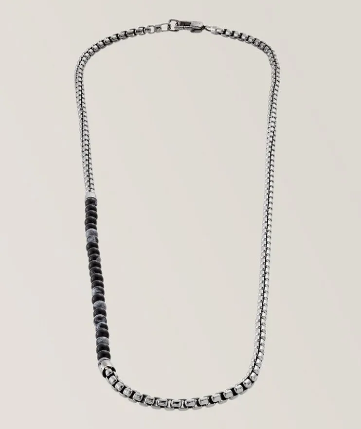 Sennit Catena Beaded Necklace
