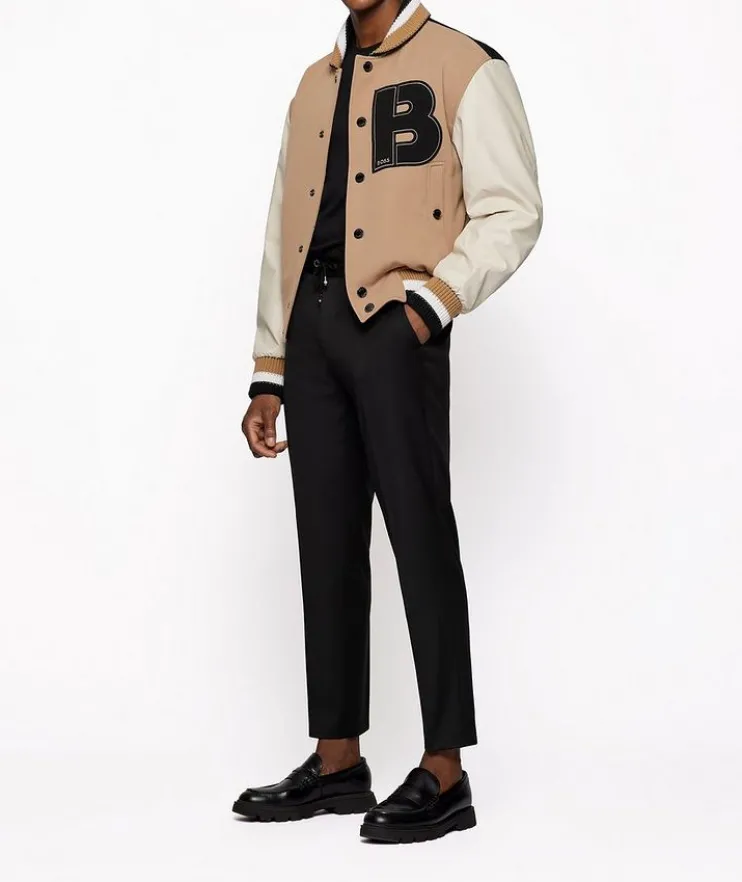 Serge Virgin Wool Drawstring Dress Pants