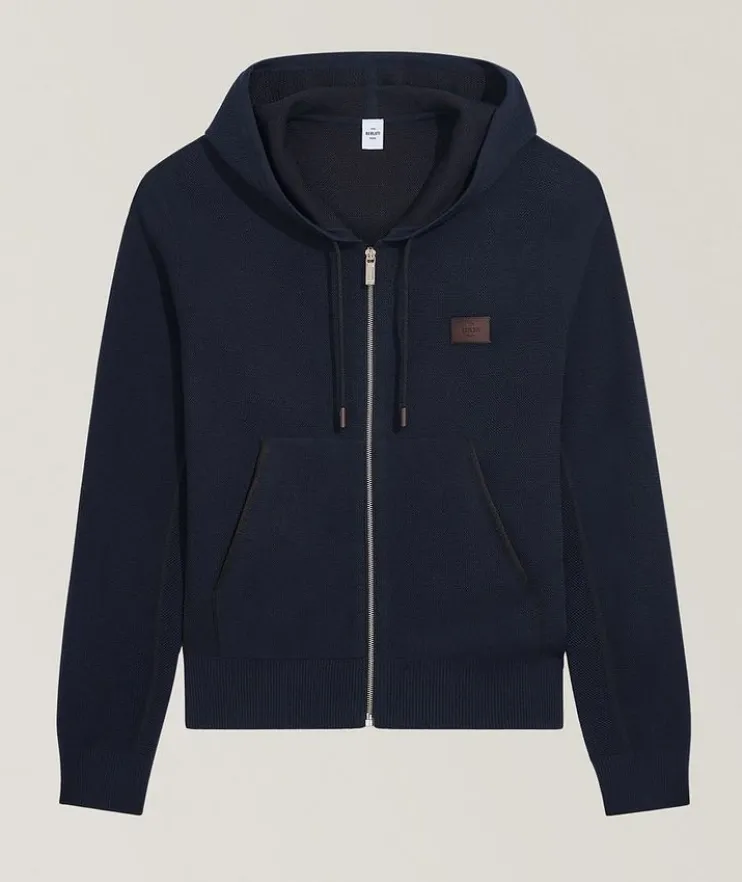 Shadow Full-Zip Hooded Sweater